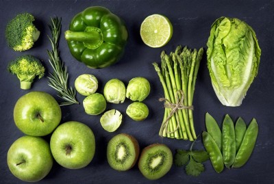 зелені овочі