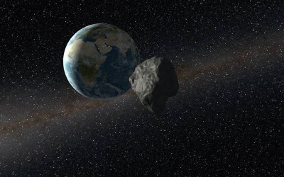 земля астероид